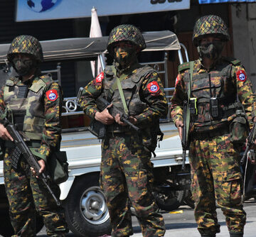 MYANMAR’S MILITARY STILL IN CHARGE. NO U.S. PUSHBACK