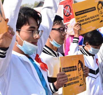 MYANMAR GOVERNMENT ACCUSES DEPOSED LEADER OF ELECTION FRAUD