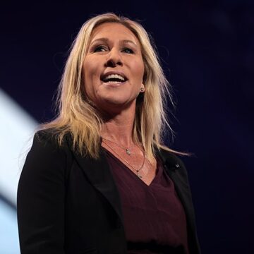 UKRAINE-U.S.-CONGRESSWOMAN-Marjorie-Taylor-Greene U.S. CONGRESSWOMAN: LEAVE NATO