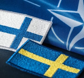 May,12.,2022.,Flags,Of,Nato,,Finland,And,Sweden,Applying SENATE EASILY APPROVES RESOLUTION TO BRING FINLAND, SWEDEN INTO NATO