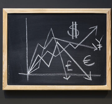 Rising,Dollar,Vs.,Euro,,Yen,And,British,Pound,Value,On BRITISH POUND SINKS TO 37-YEAR LOW AGAINST THE DOLLAR