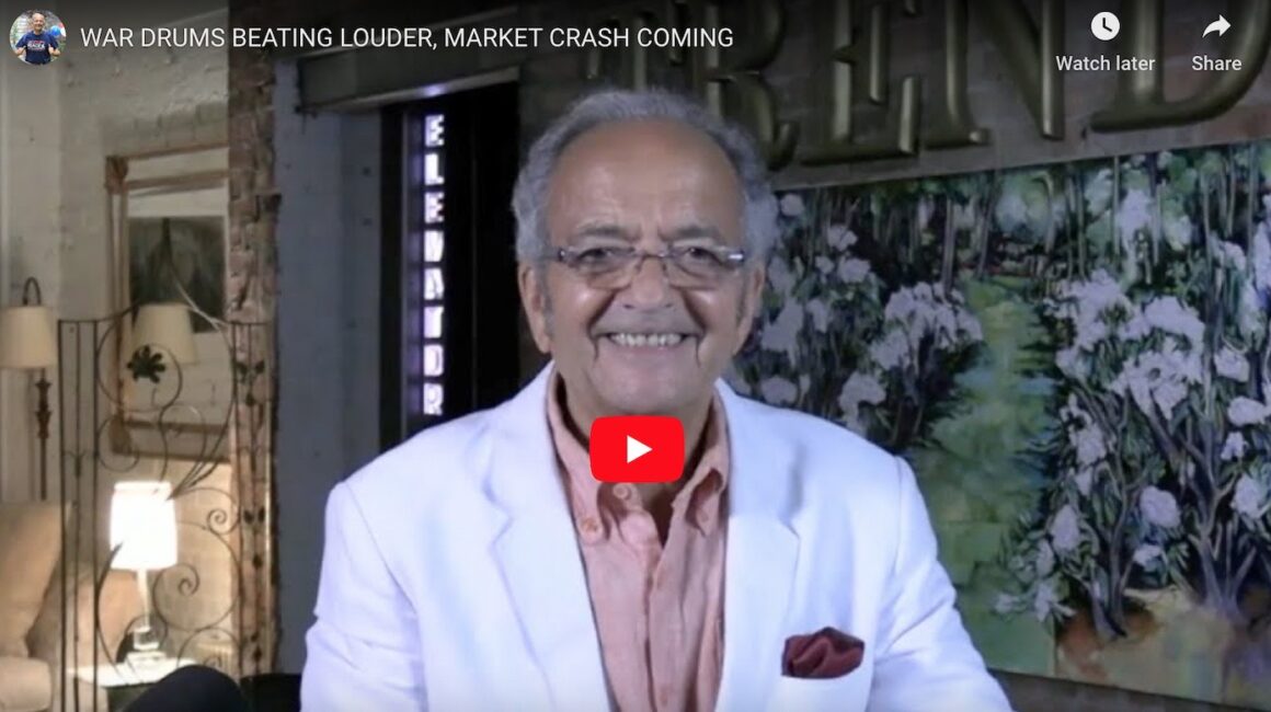 WAR DRUMS BEATING LOUDER, MARKET CRASH COMING