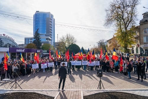 A,Protest,Rally,Against,Tariff,Increases,And,Inflation,Demanding,The EUROPEANS PROTEST RISING AS INFLATION KEEPS SPIKING