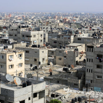 ISRAEL BLAMED FOR FIRE THAT KILLED 21 IN GAZA