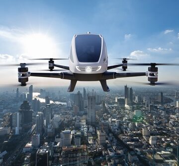 READY FOR THE WORLD’S FIRST SELF-DRIVING AIR TAXI?