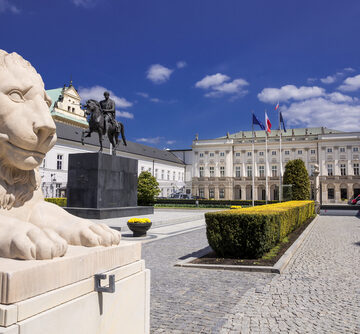 Classical Palace in Warsaw, Residence of the President of Poland