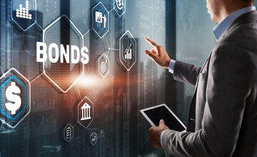 futuristic graphic for bonds
