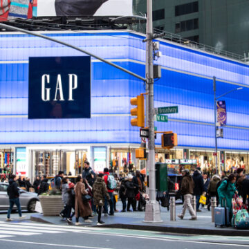 Busy retail shop on Main Street