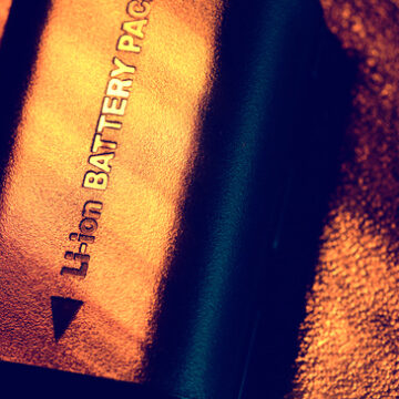 Close,Up,Of,A,Battery,Pack Lithium battery pack