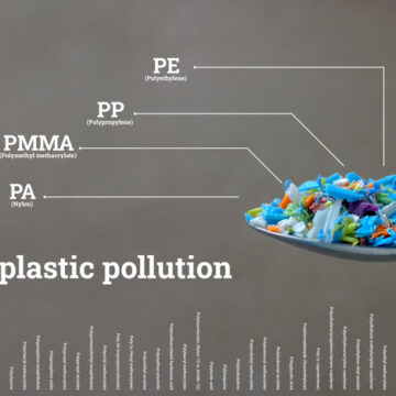 TRENDSEYE-AFRAID COVID WILL KILL YOU MICROPLASTIC Illustration of microplastic pollution