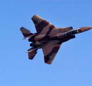 Israel,-,June,28,2007:israeli,Air,Forcemcdonnell,Douglas,F-15e,Strike Israeli Air Force F-15e