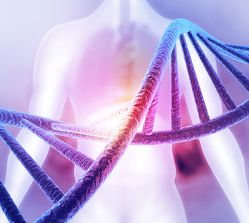 Dna,Strand,On,Science,Background.,3d,Illustration CAN mRNA COVID VACCINES CHANGE HUMAN GENETICS? NEW STUDY POINTS TO YES