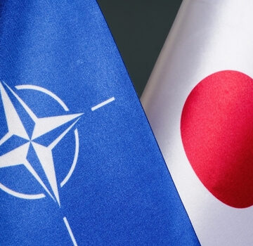 GEO-U.S. PROVOKES CHINA WITH PLANS The Flags of NATO and Japan