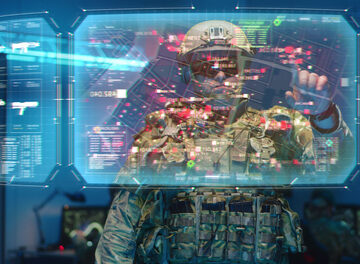 UKRAINE-WWIII-VICTORIA ‘F-CK THE EU’ NULAND Digital Concept Collage of Soldier and Computer Map