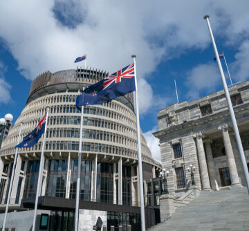 NEW ZEALAND TIPS INTO RECESSION