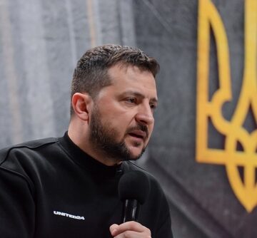 Ukrainian President Volodymyr Zelensky