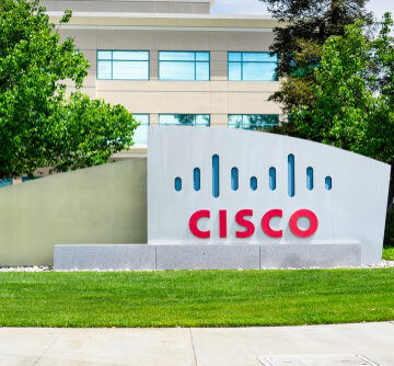 Exterior of Cisco Building In San Jose, CA
