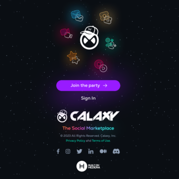 HEDERA POWERED SOCIAL MARKETPLACE APP CALAXY LAUNCHES