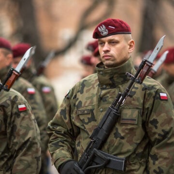 Polish Infantry In Formation