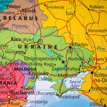 Ukraine On Map Of Europe