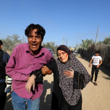 Wounded Palestinian Refugees