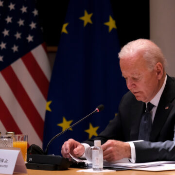 President Joe Biden Attends The European Union Summit