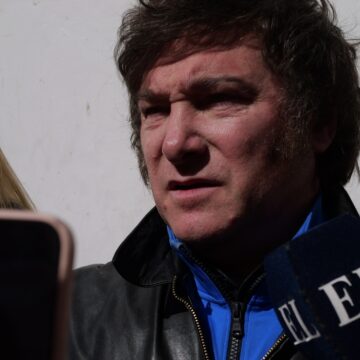 Newly-elected Argentinian President Javier Milei