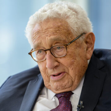 Former U.S. Secretary of State Henry Kissinger