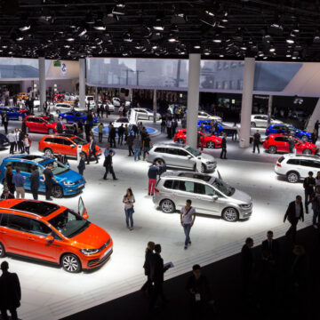 Volkswagen Car Show In Frankfurt, Germany