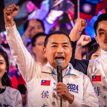 Hou Yu-ih, The Presidential Candidate Of The Main Opposition Party Kuomintang (KMT), Entering The Last Week Of The Taiwan Presidential Election 2024
