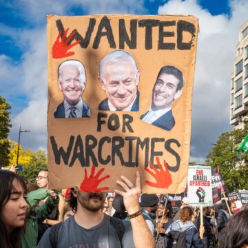 Pro-Palestinian Protesters In London, UK