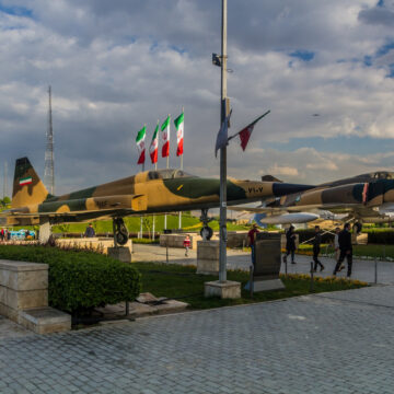Military Exhibits Of Fighter Jets In Tehran, Iran
