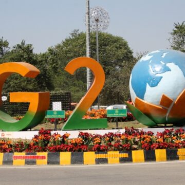 G20 Signage In Delhi, India