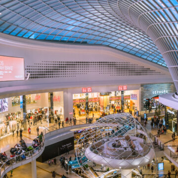 Australian Luxury Chadstone Mall in Melbourne, Australia