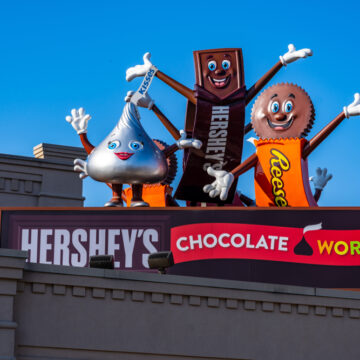 Hershey Candy Characters In Hershey, PA