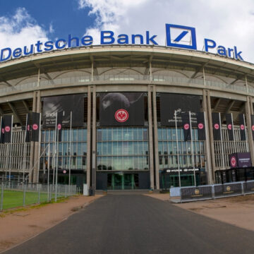 Deutsche Bank Park has been the name of the Eintracht Frankfurt stadium since 2020.