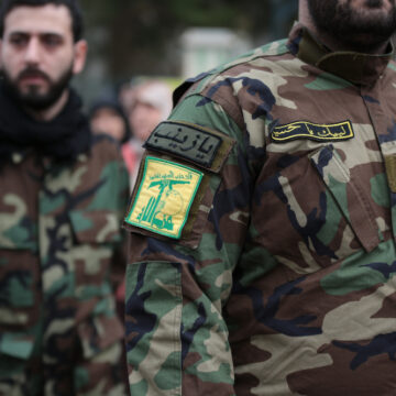 Hezbollah Soldiers At Funeral Ceremony In South Lebanon