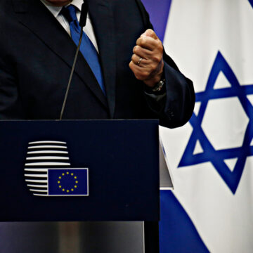 Israeli Representative at Podium