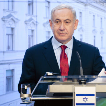Prague,-,December,5:,Israeli,Prime,Minister,Benjamin,Netanjahu,During NETANYAHU: WE ARE THE CHOSEN PEOPLE, NO PALESTINIAN STATE