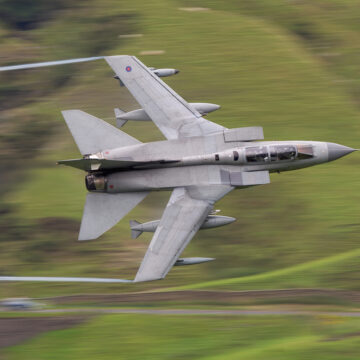 Royal Air Force (RAF) Tornado Strike Attack Fighter Jet