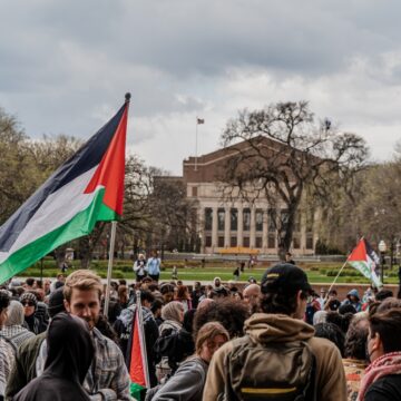 STUDENTS ARE TAKING THE LEAD IN DENOUNCING GAZA ATROCITIES
