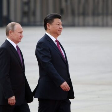 Russian President Vladimir Putin And Chinese President Xi Jinping