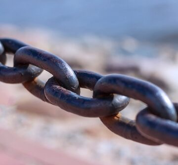 Heavy Forged Chain Links