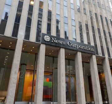 New,York,,Ny,,Usa,-,August,18,,2022:,The,News Exterior Of The News Corp Building In New York, NY