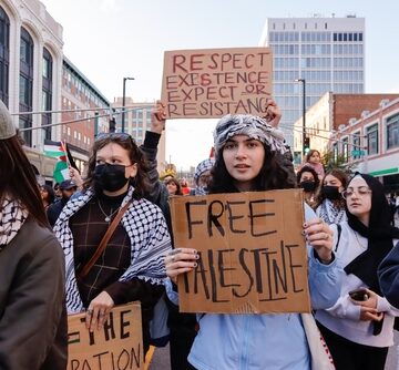 Pro-Palestinian Protests In Cambridge, Massachusetts