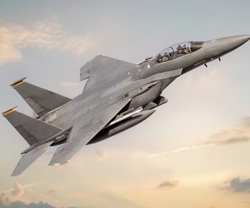 F15 Fighter Jet In Flight