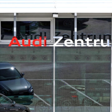 Exterior Of Audi Zentrum Dealership