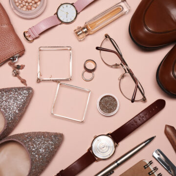 Composition Of Luxury Fashion Items For Men And Women