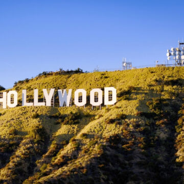 The Hollywood Sign In The Hollywood Hills
