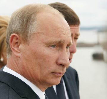 President Of The Russian Federation, Vladimir Putin, in Saint Petersburg, Russia